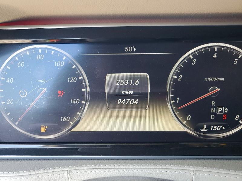 2014 Mercedes-benz VIN WDDUG8CBXEA049884 COPART salvage auction — FRONT END, Salvage Title, sold $9,600 on 2026-08-13 (photo 9)