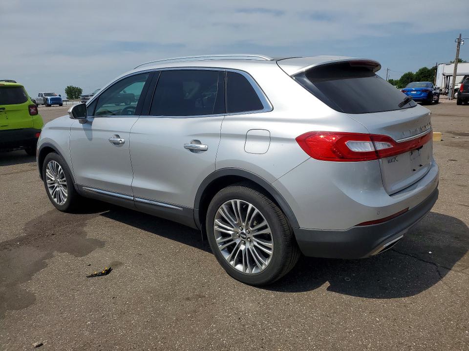 2018 Lincoln VIN 2LMPJ6LRXJBL13209 COPART salvage auction — HAIL, MN - CERT OF TITLE-SALVAGE, sold $6,400 on 2026-07-09 (photo 2)