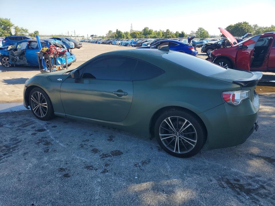 2015 Scion Fr-s VIN JF1ZNAA18F8702542 COPART salvage auction — REAR END, GA - CERT OF TITLE-REBUILT SALVAGE, sold $1,300 on 2026-07-14 (photo 2)