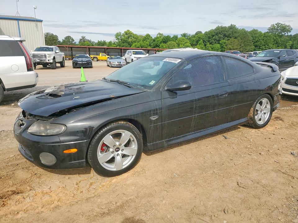 2006 Pontiac Gto VIN 6G2VX12U76L523618 COPART salvage auction — ENGINE BURN, Ms - Cert Of Title-Salvaged, sold $2,300 on 2026-07-03 (photo 1)