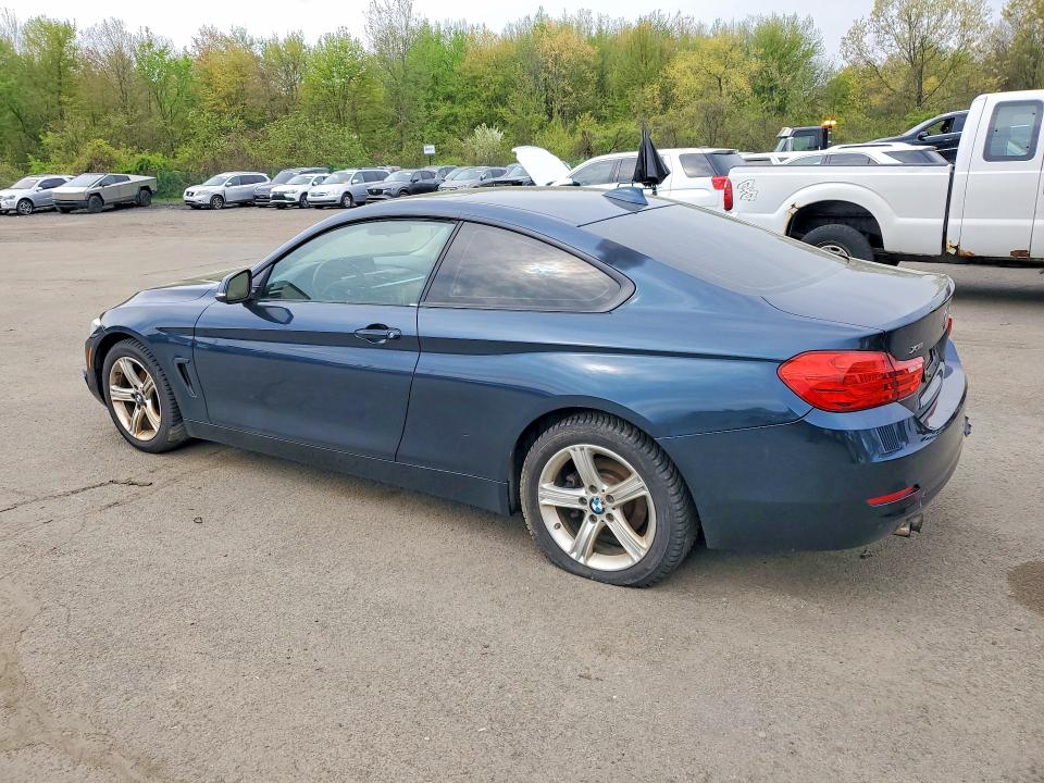 2014 BMW 4 series VIN WBA3N9C52EF722100 COPART salvage auction — MECHANICAL, Wv - Certificate Of Title, sold $3,550 on 2026-07-09 (photo 2)