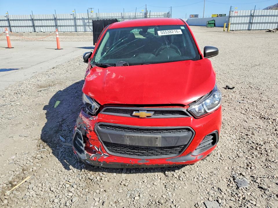 2017 Chevrolet Spark VIN KL8CB6SA5HC709851 COPART salvage auction — FRONT END, Ut - Salvage Certificate, sold $550 on 2026-07-13 (photo 5)