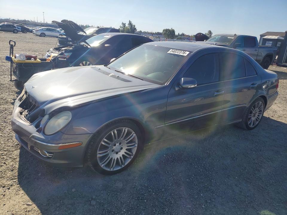 2008 Mercedes-benz E-class VIN WDBUF56XX8B307756 COPART salvage auction — FRONT END, Ca - Salvage Certificate, sold $625 on 2026-07-07 (photo 1)