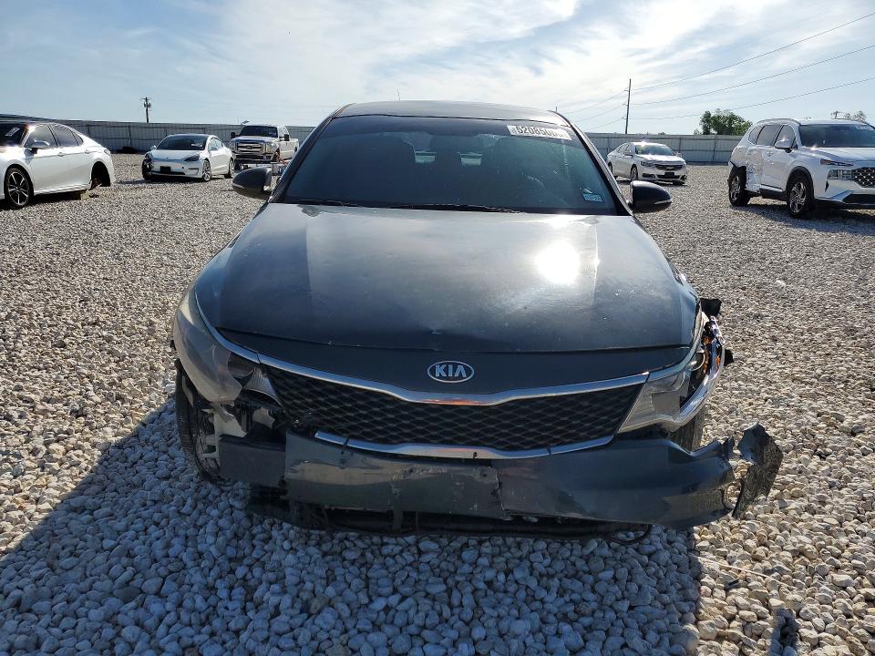 2016 Kia Optima VIN KNAGT4L30G5079487 COPART salvage auction — FRONT END, TX - SALVAGE VEHICLE TITLE, sold $675 on 2026-07-02 (photo 5)
