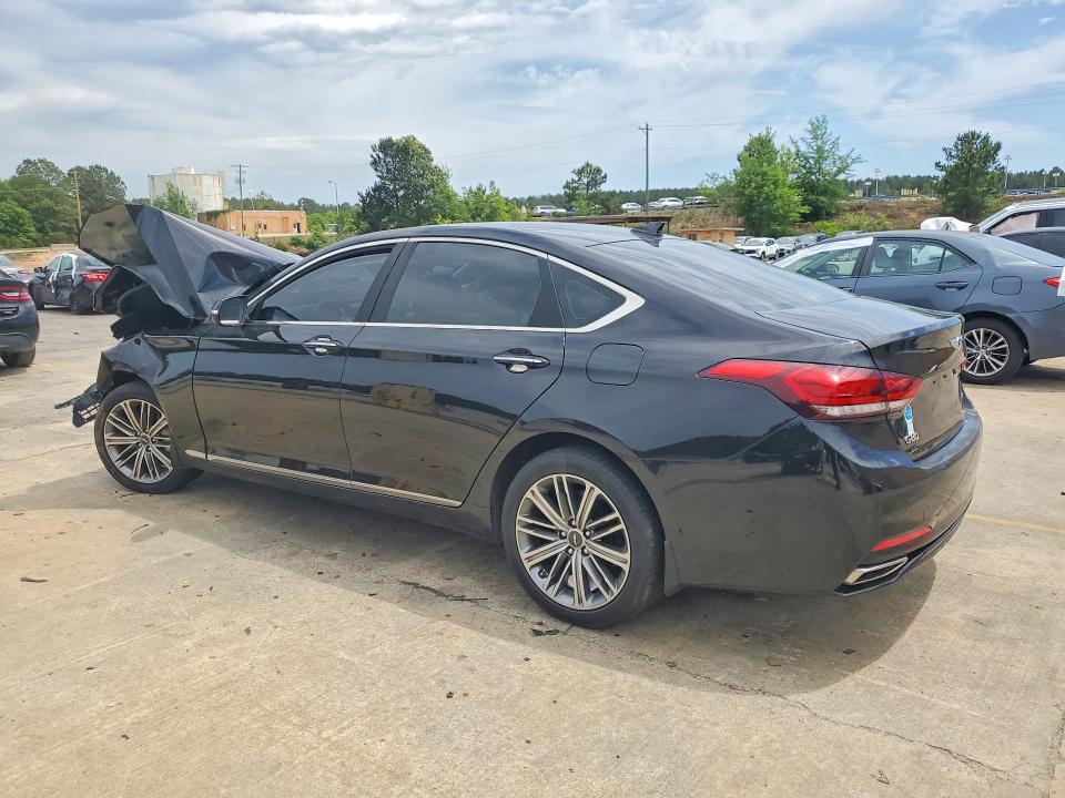 2019 Genesis G80 VIN KMTFN4JE0KU320140 COPART salvage auction — FRONT END, Sc - Cert Of Title-Salvage, sold $800 on 2026-07-24 (photo 2)