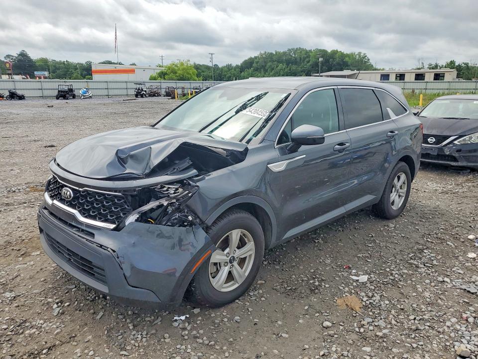 2021 Kia Sorento VIN 5XYRG4LC6MG027669 COPART salvage auction — FRONT END, AL - CERT OF TITLE-SALVAGE TITLE, sold $4,500 on 2026-07-30 (photo 1)
