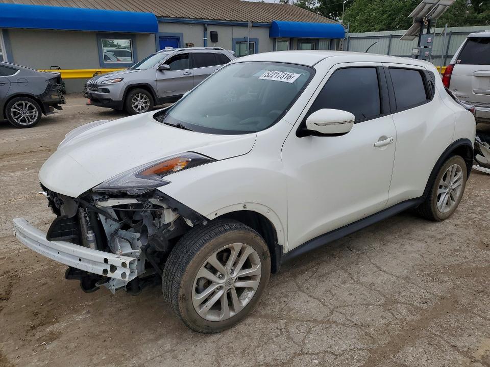 2015 Nissan VIN JN8AF5MR5FT512017 COPART salvage auction — FRONT END, Ks - Cert Of Title-Salvage, sold $800 on 2026-07-22 (photo 1)