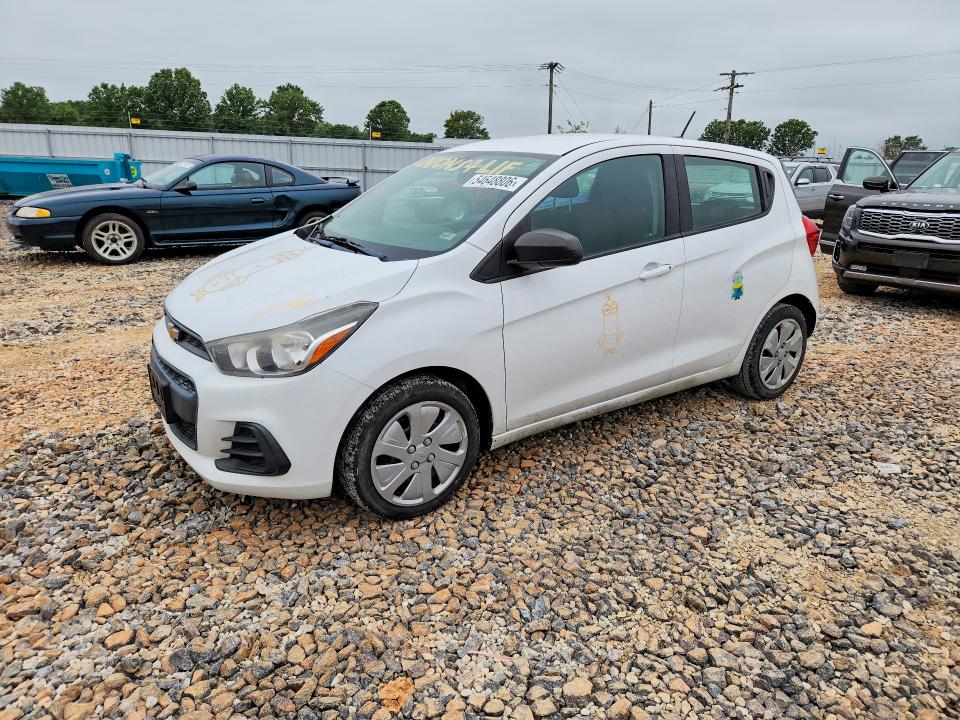 2017 Chevrolet VIN KL8CB6SA0HC818542 COPART salvage auction — HAIL, MO - SALVAGE CERTIFICATE OF TITLE, sold $1,550 on 2026-07-28 (photo 1)