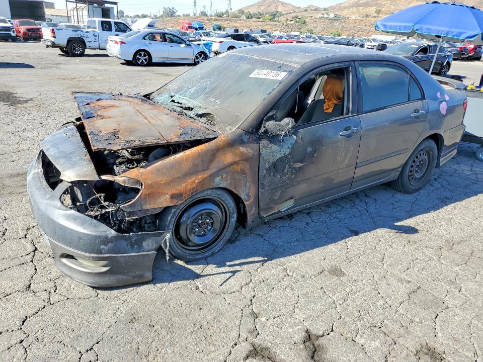2005 Toyota Corolla VIN 1NXBR32E25Z460507 COPART salvage auction — BURN, Ca - Acq Bos - Post Sale - Salvage, sold $150 on 2026-07-02 (photo 1)