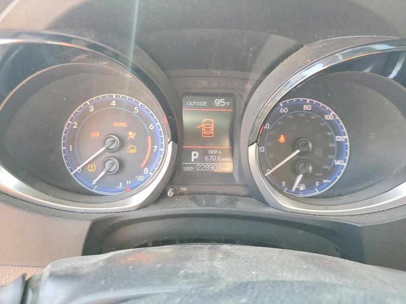 2015 Toyota Corolla VIN 5YFBURHE2FP205710 COPART salvage auction — MECHANICAL, Ca - App For Dup Clean Or Ac, sold $2,050 on 2026-07-06 (photo 9)