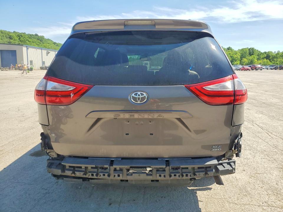 2015 Toyota VIN 5TDDK3DC8FS111872 COPART salvage auction — REAR END, PA - CERTIFICATE OF SALVAGE, sold $2,900 on 2026-07-02 (photo 6)