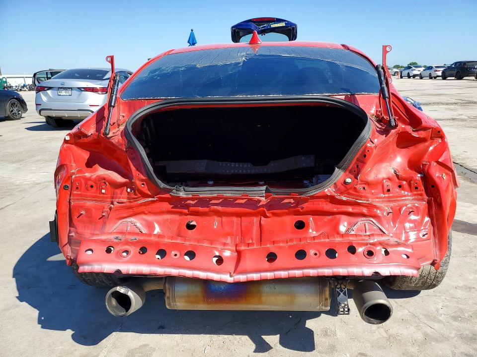 2024 Toyota Gr 86 VIN JF1ZNBM17R8750538 COPART salvage auction — REAR END, Tx - Salvage Vehicle Title, sold $12,100 on 2026-07-13 (photo 6)