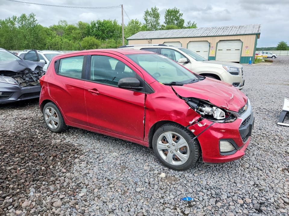 2020 Chevrolet Spark VIN KL8CB6SA4LC468129 COPART salvage auction — FRONT END, Il - Salvage Certificate, sold $900 on 2026-07-13 (photo 4)