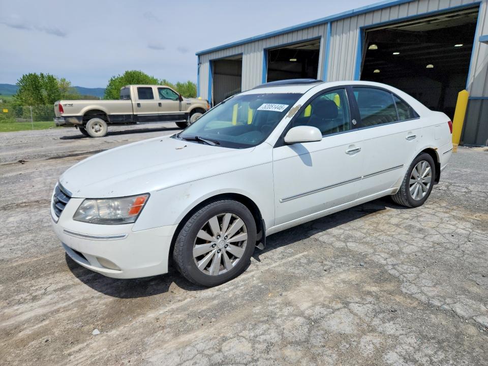 2009 Hyundai Sonata VIN 5NPEU46F89H537549 COPART salvage auction — FRONT END, Md - Cert Of Salvage > 75% Damage, sold $350 on 2026-07-10 (photo 1)