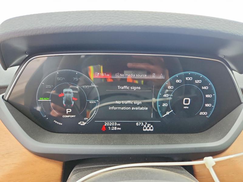 2023 Audi E-tron gt VIN WAUFJBFW4P7002718 COPART salvage auction — SIDE, Il - Salvage Certificate, sold $24,600 on 2026-07-28 (photo 9)