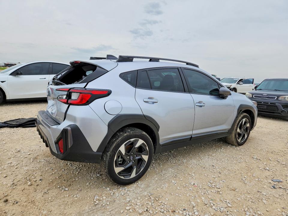 2024 Subaru Xv VIN 4S4GUHM6XR3843470 COPART salvage auction — REAR END, Tx - Salvage Vehicle Title, sold $7,500 on 2026-07-09 (photo 3)