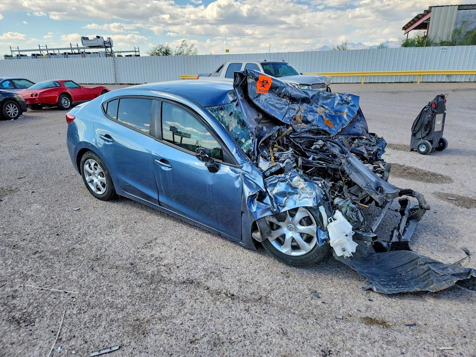 2016 Mazda VIN 3MZBM1T76GM327499 COPART salvage auction — FRONT END, Az - Cert Of Title - Salvage, sold $175 on 2026-07-10 (photo 4)