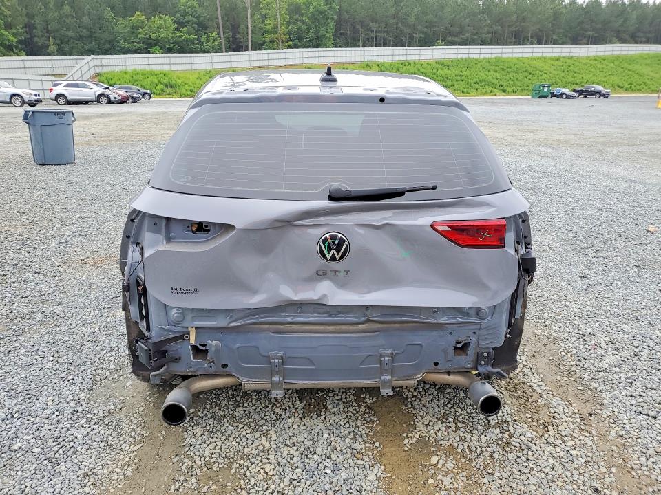 2023 Volkswagen Gti VIN WVWRA7CD5PW191112 COPART salvage auction — REAR END, Nc - Salvage Certificate Of Title, sold $6,700 on 2026-07-23 (photo 6)