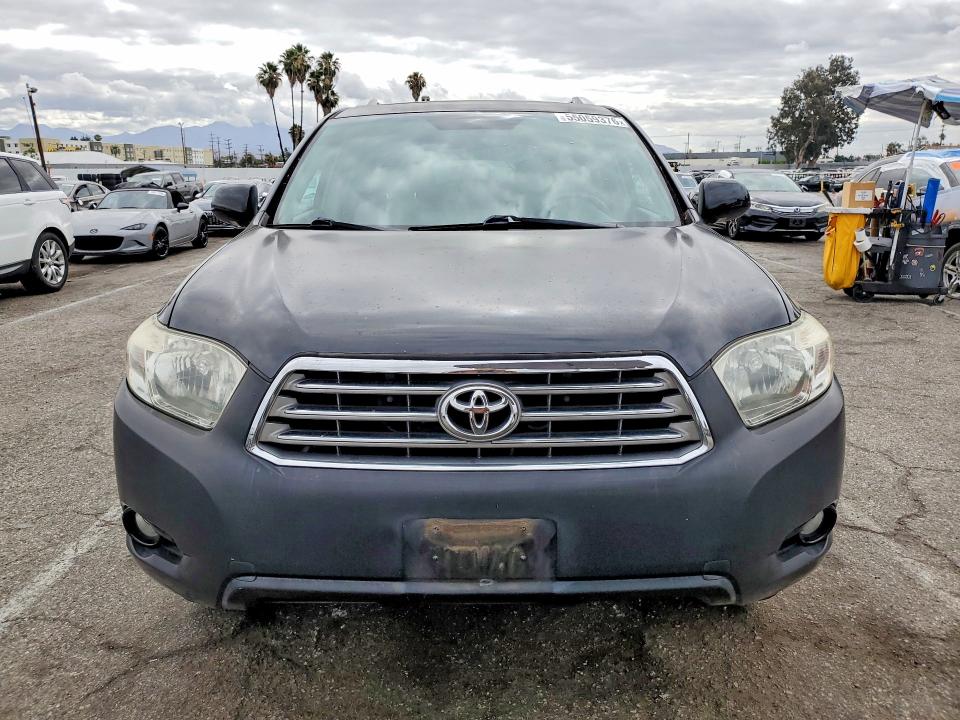 2010 Toyota Highlander VIN 5TDDK3EH2AS013293 COPART salvage auction — SIDE, CA - SALVAGE CERTIFICATE, sold $3,950 on 2026-07-14 (photo 5)