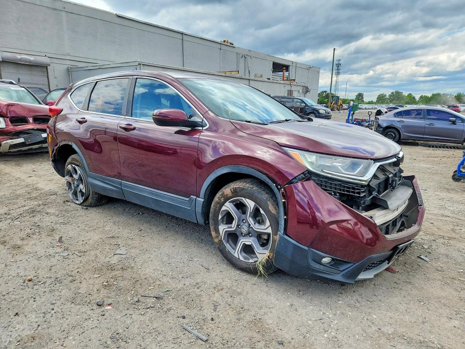 2018 Honda Cr-v VIN 7FARW2H58JE047172 COPART salvage auction — REAR END, Va - Cert Of Title - Salvage, sold $6,200 on 2026-07-08 (photo 4)