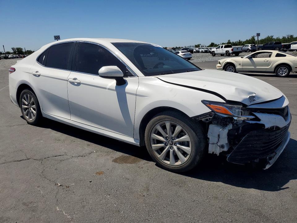 2018 Toyota Camry VIN JTNB11HK5J3051832 COPART salvage auction — FRONT END, Ca - Salvage Certificate, sold $3,800 on 2026-07-13 (photo 4)