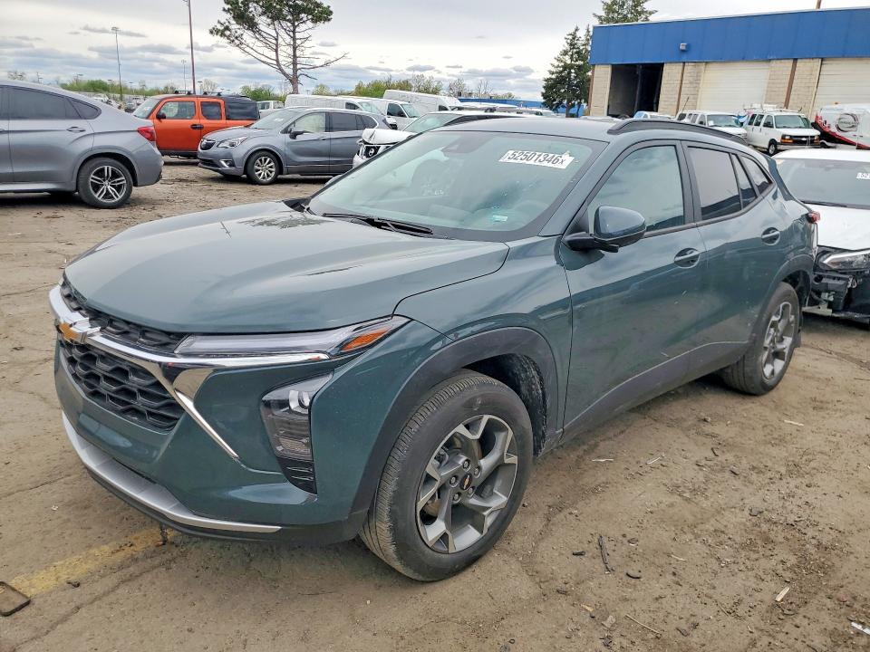 2025 Chevrolet Trax VIN KL77LHEP7SC203699 COPART salvage auction — REAR END, Ga - Dealer Only Clean Title (P), sold $7,100 on 2026-07-31 (photo 1)