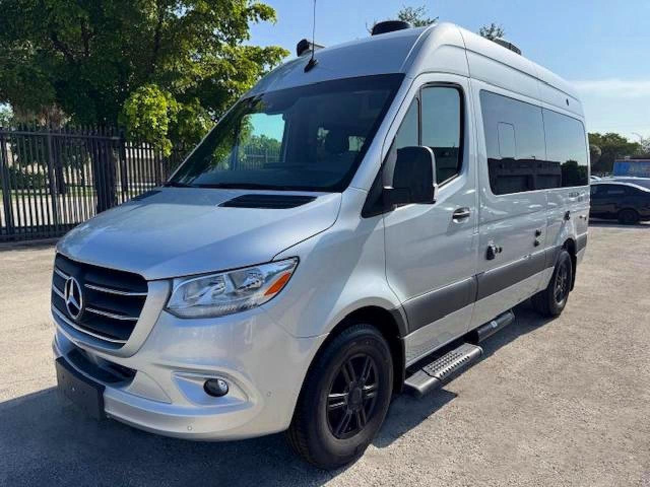 2022 Mercedes-benz Sprinter VIN W1X4EBHY0NP484324 COPART salvage auction — Water/Flood, FL - CERTIFICATE OF DESTRUCTION (P), sold $44,500 on 2026-07-09 (photo 1)