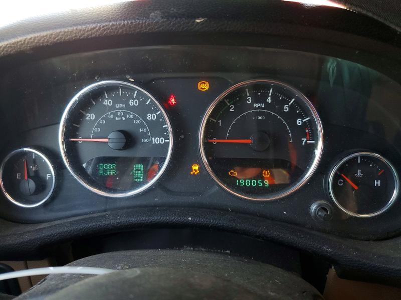 2012 Jeep Wrangler / VIN 1C4HJWFG0CL100108 COPART salvage auction — MECHANICAL, Oh - Certificate Of Title (P), sold $4,600 on 2026-07-09 (photo 9)
