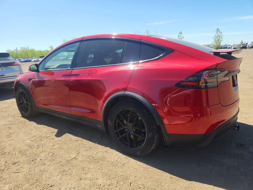 2022 Tesla VIN 7SAXCDE53NF341034 COPART salvage auction — SIDE, Qc - Gravement Accidente, sold $15,750 on 2026-07-07 (photo 2)