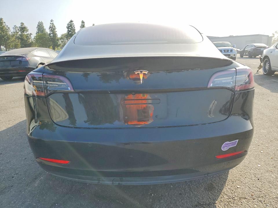 2018 Tesla Model 3 VIN 5YJ3E1EA0JF149310 COPART salvage auction — FRONT END, Ca - Salvage Certificate, sold $2,850 on 2026-07-30 (photo 6)