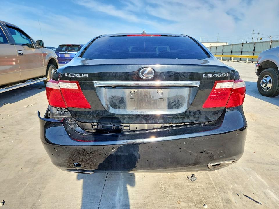2007 Lexus Ls 460 VIN JTHGL46F675002887 COPART salvage auction — ALL OVER, TX - SALVAGE VEHICLE TITLE, sold $975 on 2026-07-31 (photo 6)