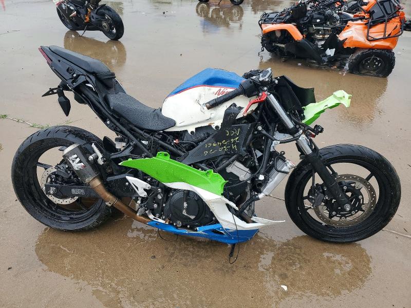 2024 Kawasaki Ex VIN ML5EXGH12RDA06683 COPART salvage auction — FRONT END, TX - SALVAGE VEHICLE TITLE, sold $125 on 2026-07-30 (photo 1)