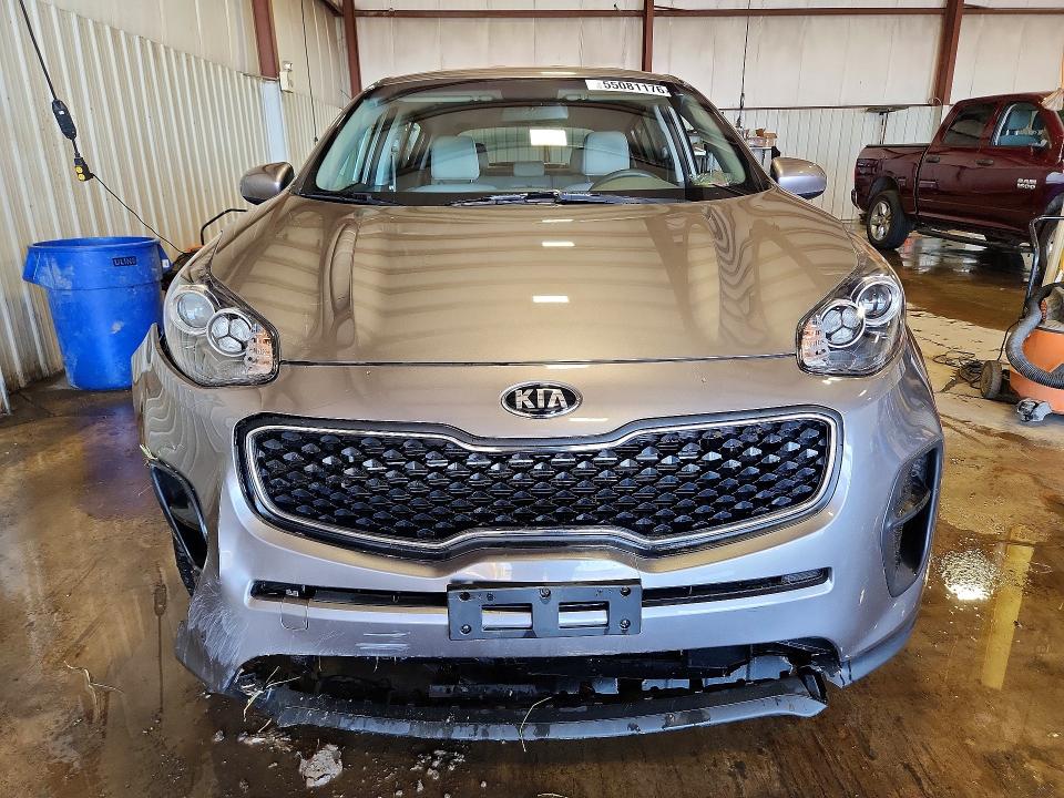 2019 Kia Sportage VIN KNDPM3AC2K7495700 COPART salvage auction — FRONT END, Pa - Certificate Of Salvage, sold $3,550 on 2026-07-31 (photo 5)
