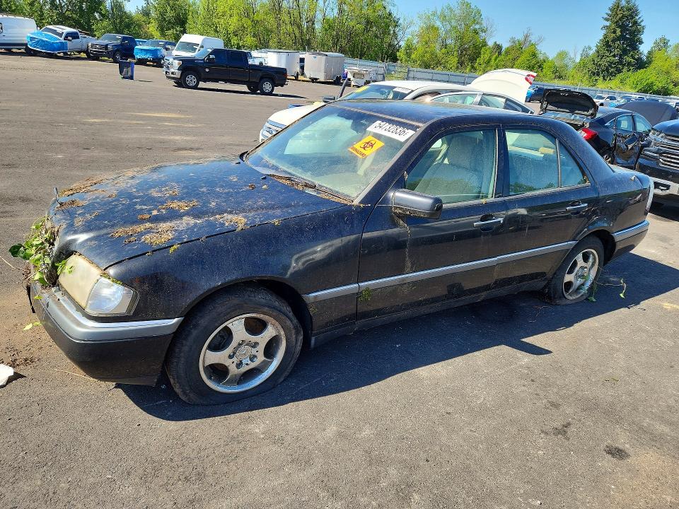 1995 Mercedes-benz C-klasse VIN WDBHA28E8SF256722 COPART salvage auction — FRONT END, Or - Lien Papers Salvage, sold $250 on 2026-07-27 (photo 1)