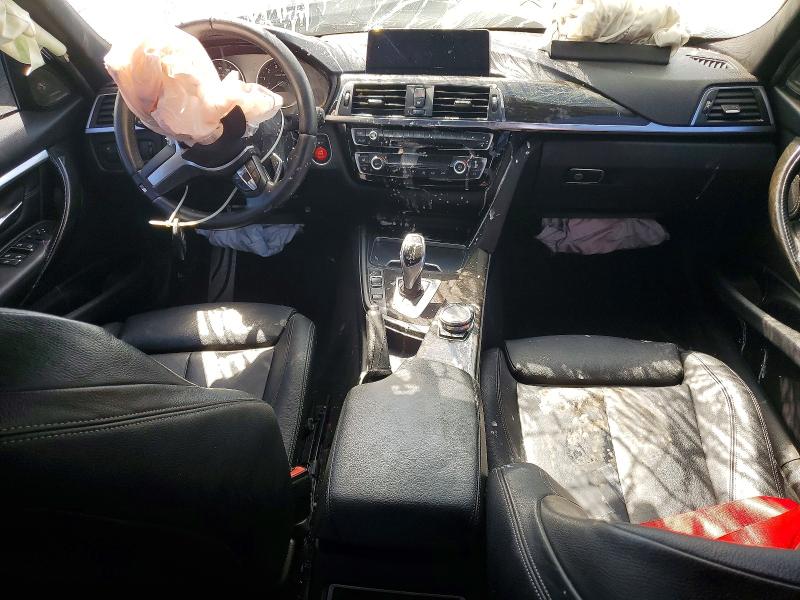 2016 BMW 3er VIN WBA8B3G50GNT62517 COPART salvage auction — FRONT END, Ca - Salvage Certificate, sold $70 on 2026-07-27 (photo 8)
