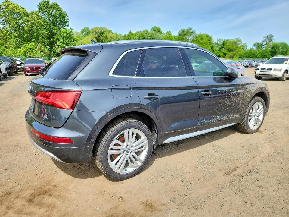 2018 Audi Q5 VIN WA1BNAFY1J2095018 COPART salvage auction — WATER/FLOOD, Co - Salvage, Flood, sold $7,000 on 2026-07-09 (photo 3)