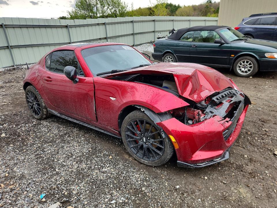 2023 Mazda Mx-5 VIN JM1NDAL7XP0556514 COPART salvage auction — FRONT END, Vt - Cert Of Title-Salvage Vehicle, sold $8,600 on 2026-07-20 (photo 4)