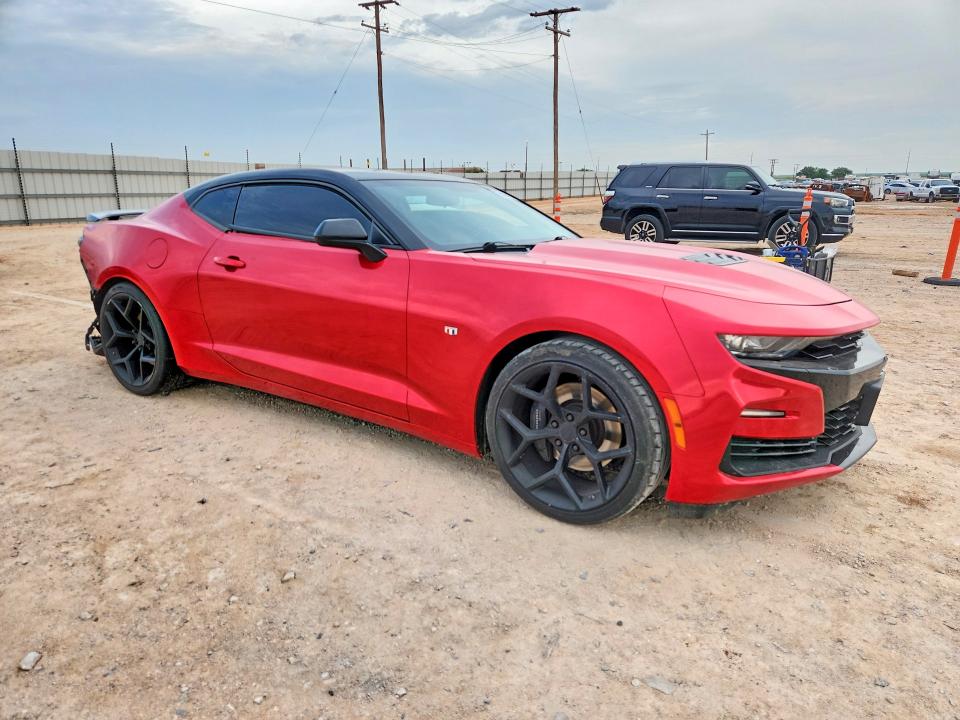 2019 Chevrolet Camaro VIN 1G1FF1R74K0127165 COPART salvage auction — REAR END, Tx - Salvage Vehicle Title, sold $8,400 on 2026-07-22 (photo 4)