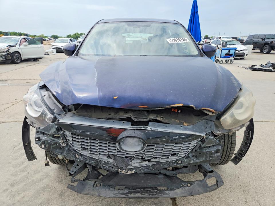 2014 Mazda VIN JM3KE2BE5E0382068 COPART salvage auction — FRONT END, Tx - Cert Of Title-Rebuilt Salvage, sold $550 on 2026-07-09 (photo 5)