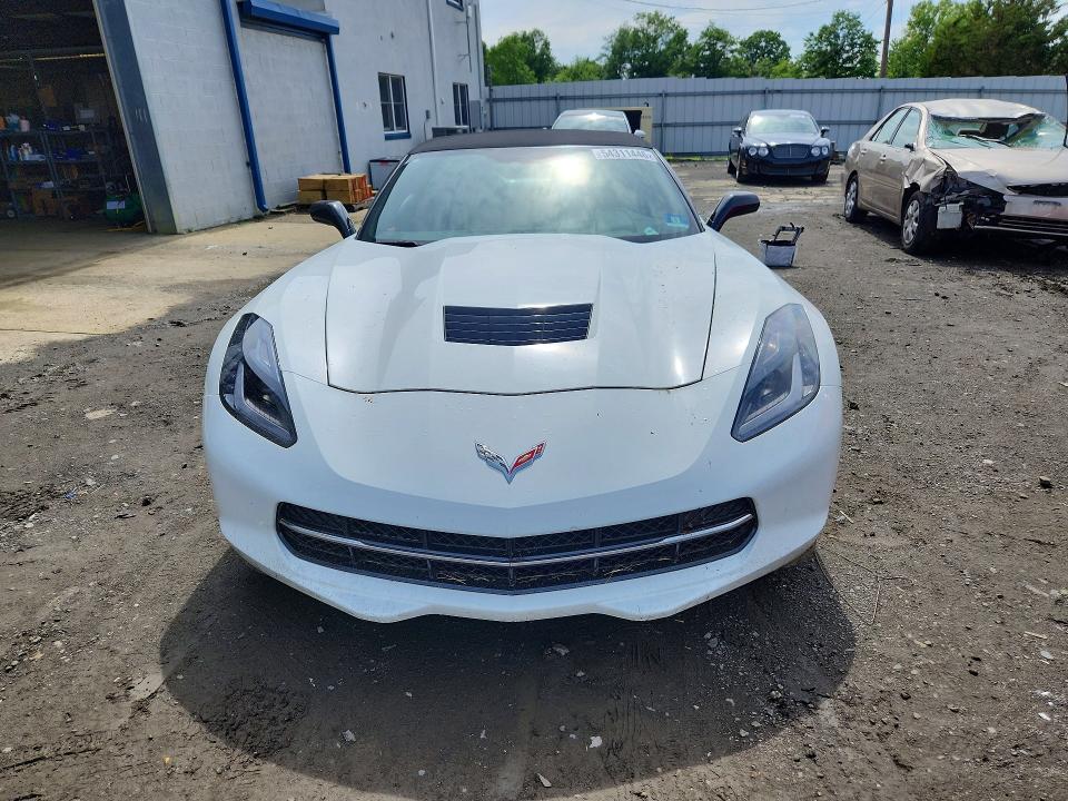 2014 Chevrolet Corvette VIN 1G1YJ3D79E5119659 COPART salvage auction — UNDERCARRIAGE, Nj - Cert Of Title-Salvage, sold $20,500 on 2026-07-27 (photo 5)