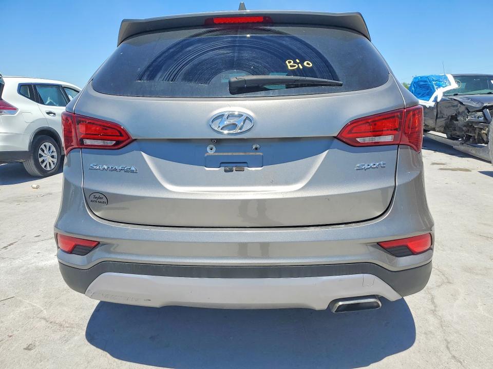 2017 Hyundai Santa fe VIN 5XYZU3LB1HG416414 COPART salvage auction — FRONT END, Tn - Salvage Certificate, sold $1,950 on 2026-07-15 (photo 6)