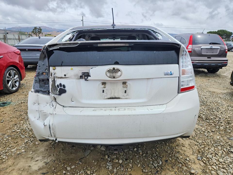 2010 Toyota Prius VIN JTDKN3DU3A0046741 COPART salvage auction — FRONT END, Ca - Salvage Certificate, sold $1,400 on 2026-07-07 (photo 6)