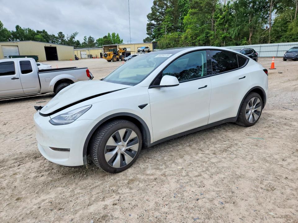 2023 Tesla VIN 7SAYGDEE4PF613022 COPART salvage auction — FRONT END, Nc - Salvage Certificate Of Title, sold $2,100 on 2026-07-31 (photo 1)