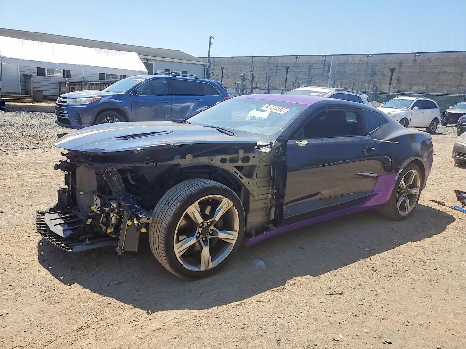 2018 Chevrolet Camaro VIN 1G1FF1R70J0128876 — COPART salvage auction photo