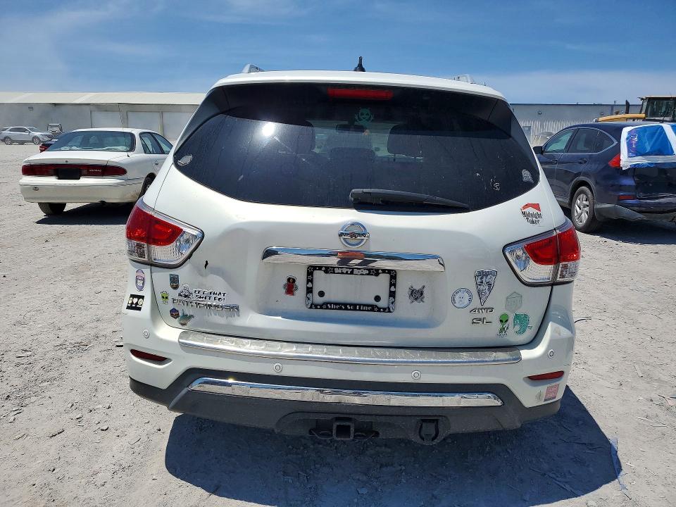 2013 Nissan Pathfinder VIN 5N1AR2MM1DC637868 COPART salvage auction — FRONT END, Tn - Salvage Certificate, sold $650 on 2026-07-09 (photo 6)