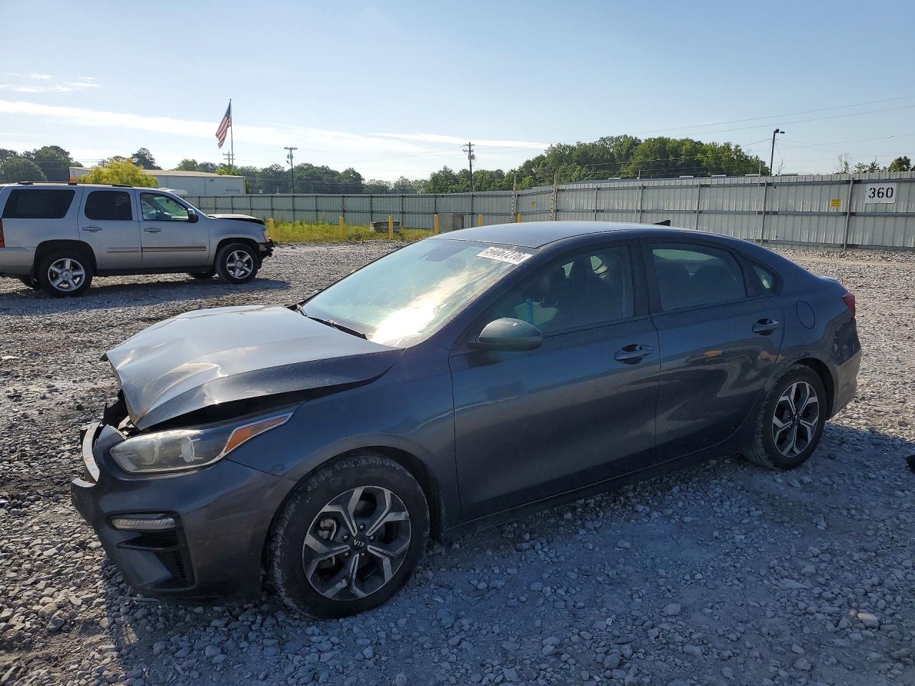 2019 Kia Forte VIN 3KPF24AD0KE122364 COPART salvage auction — Front End, AL - CERT OF TITLE-SALVAGE TITLE, sold $1,250 on 2026-06-25 (photo 1)