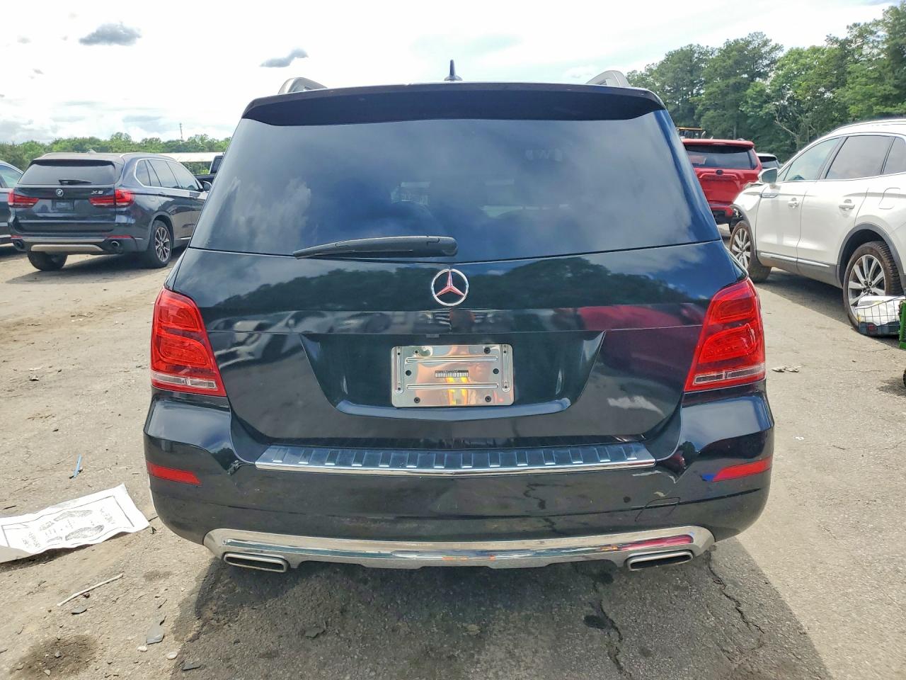 2014 Mercedes-Benz GLK-Class VIN WDCGG5HB6EG303449 COPART salvage auction — Front End, GA - CERTIFICATE OF TITLE (P), sold $2,850 on 2026-06-30 (photo 6)