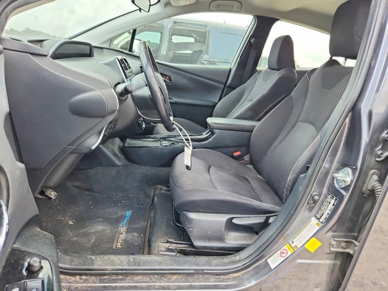 2021 Toyota Prius VIN JTDKAMFP1M3177016 COPART salvage auction — FRONT END, TX - SALVAGE VEHICLE TITLE, sold $3,850 on 2026-07-31 (photo 7)