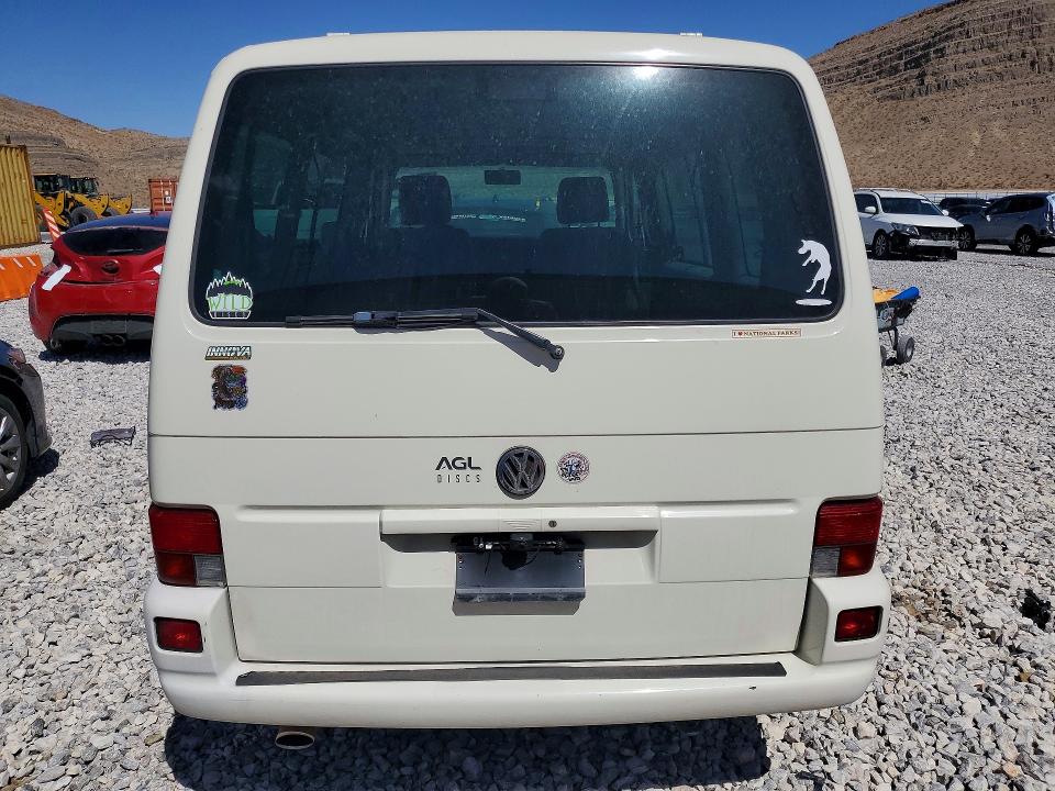 2000 Volkswagen Eurovan VIN WV2MH4702YH085087 COPART salvage auction — MECHANICAL, Nv - Certificate Of Title, sold $550 on 2026-07-20 (photo 6)