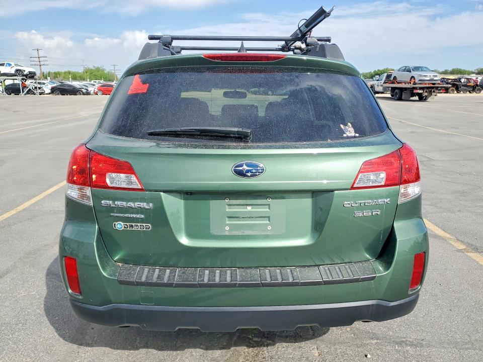 2013 Subaru Outback VIN 4S4BRDKC7D2266022 COPART salvage auction — FRONT END, ID - SALVAGE CERTIFICATE OF TITLE, sold $925 on 2026-07-02 (photo 6)